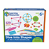 Learning Resources LER 1773 ´Sea´ and Build geometriai készletet