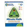 Learning Resources LER 6965 Minute Math Electronic Flash Card