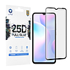 Lito - 2.5D FullGlue üveg - Xiaomi Redmi 9A / Redmi 9AT / Redmi 9C / Redmi 9C NFC / Redmi 10A - Fekete (KF238391)