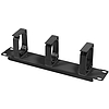 Logilink 10" Cable Management Panel 1U, black, with hooks (ACT106)