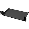 Logilink 10" Shelf for 10 inch rack-mounting, black, 1U (ACT102)