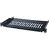 Logilink 19" Cantilever Shelf 1U, max.10 KG, d=250mm, black (SF1C35B)