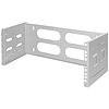 Logilink 19" Wall Mount Bracket 4 U, light grey (W04B40G)