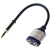 Logilink Audio adapter "Couples", 3.5mm stereo splitter - retail (CA1100)