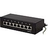 Logilink Cat.6 Patch Panel 8-Port desktop, STP, black (NP0017B)