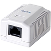 Logilink Cat.6 Surface Mounted Box 1 x RJ45, white (NP0071)