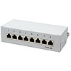 Logilink Cat.6A Patch Panel 8-Port desktop, shielded, grey (NP0018)