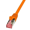 LogiLink CAT6 S/FTP Patch Cable PrimeLine AWG27 PIMF LSZH orange 10m (CQ2098S)