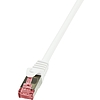 LogiLink CAT6 S/FTP Patch Cable PrimeLine AWG27 PIMF LSZH white 0,25m (CQ2011S)