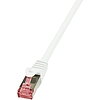 LogiLink CAT6 S/FTP Patch Cable PrimeLine AWG27 PIMF LSZH white 0,50m (CQ2021S)