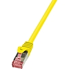 LogiLink CAT6 S/FTP Patch Cable PrimeLine AWG27 PIMF LSZH yellow 0,25m (CQ2017S)