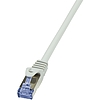 LogiLink CAT6A S/FTP Patch Cable PrimeLine AWG26 PIMF LSZH grey 0,25m (CQ3012S)