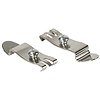 Logilink DIN-Rail mounting brackets, stainless steel, 2pcs. (MP0049)