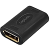 Logilink DisplayPort Adapter, DP/F to DP/F, UHD 8K@60Hz, Black (CV0145)