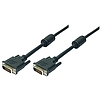 Logilink DVI Cable, 2x male, Dual Link, black, 3M (CD0002)