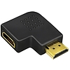 Logilink HDMI Adapter, AM to AF in 90 degree flat angled (AH0008)