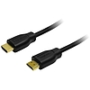 LogiLink HDMI Kábel 1.4, 2x HDMI apa, fekete, 2m (CH0037)