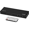 Logilink HDMI switch, 4x1-Port, 4K/60 Hz, HDCP, HDR, ARC, audio extract, RC (HD0046)