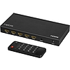 Logilink HDMI switch, 4x1-Port, multiviewer, 4K/30 Hz, scaler, seamless, RC (HD0053)