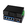 LogiLink Industrial Gigabit Ethernet PoE switch, 5 portos, 10/100/1000 Mbit/s (NS202P)