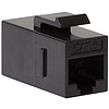 Logilink Keystone Coupler Cat.6 UTP, 2xRJ45, black (NK4012)