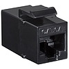 Logilink Keystone Coupler Cat.6A UTP, 2xRJ45, black (NK4014)