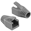 Logilink Modular RJ45 Plug Cable Boot 8mm grey, 50pcs (MP0035)