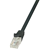 Logilink Patch Cable Cat.6 U/UTP black 1,50m EconLine (CP2043U)