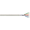 LogiLink Patch Cable F/UTP Cat.5e CCA EconLine PVC grey 100m (CPV0013)