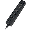 LogiLink USB 2.0 7 portos hub, ki/be kapcsolóval (UA0124)