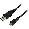 LogiLink USB 2.0 A - Micro USB-B kábel, 0.6 m (CU0057)