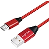 Logilink USB 2.0 Cable, AM to Micro BM, red, 0.3m (CU0151)