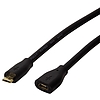 Logilink USB 2.0 Cable, Micro BM to Micro BF, 0.5m (CU0120)