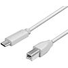 Logilink USB 2.0 Cable, USB-C to USB BM, grey, 1 m (CU0160)