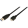 LogiLink USB 3.0 csatlakozó kábel A->B Micro 2x male 2.00 méter (CU0027)