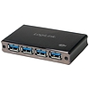 Logilink USB 3.0 HUB 4port, aluminum, incl. power supply (UA0282)