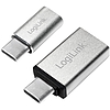 Logilink USB Adapter, USB 3.2 Gen 1x1 USB-C M to USB AF & Micro BF (AU0040)