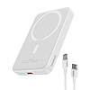 Mágneses Mini Air Power Bank Baseus 10000mAh 20W fehér (P10059001223-00)