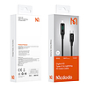 Mcdodo CA-1030 USB-C-Lightning kábel 36 W 1,2 m fekete