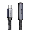 Mcdodo CA-3350 USB-USB-C sarokkábel, 1,2 m fekete