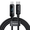 Mcdodo CA-5210 USB-C-Lightning kábel, 36 W, 1,2 m fekete