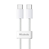 Mcdodo CA-5690 USB-C-USB-C kábel, 60 W, 1 m fekete