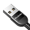 Mcdodo USB rugós kábel USB-C-hez Omega CA-6420 1,8 m fekete