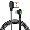 Mcdodo USB-USB-C kábel CA-5280 LED 1,8 m fekete (CA-5282)