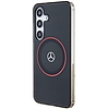 Mercedes Double Layer W Red MagSafe tok Samsung Galaxy S24-hez - fekete