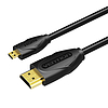 Mikro HDMI-kábel 1,5 m-es Vention VAA-D03-B150 fekete