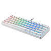 Motospeed CK61 RGB mechanikus ANGOL kiosztású billentyűzet, fehér (CK61 whiteblue)