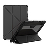 Nillkin Bumper Leather Case Pro tok Samsung Galaxy Tab S9-hez - fekete