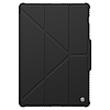 Nillkin Bumper Leather Case Pro tok Samsung Galaxy Tab S9+ telefonhoz - fekete