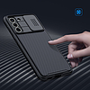 Nillkin CamShield Pro Case burkolat fedél kamerafedél Samsung Galaxy S21 FE fényképezőgéphez fekete